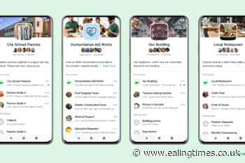WhatsApp unveils Communities feature to organise group chats - Ealing Times
