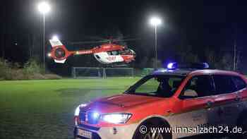 Schwere Verbrennungen: Junger Mann mit Hubschrauber in Spezialklinik geflogen