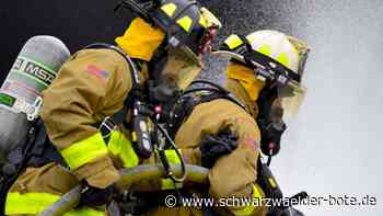 Feuer in Gewerbehalle: Über eine halbe Million Sachschaden bei Brand in Würzbach