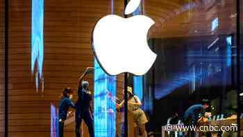 JPMorgan removes Apple from focus list on worries of less consumer spending - CNBC