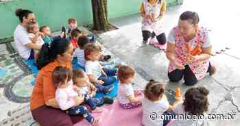 Crianças se divertem durante comemoração de Páscoa em escola de Brusque - O Município