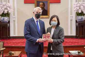 China stages military exercises as US lawmakers visit Taiwan - Squamish Chief