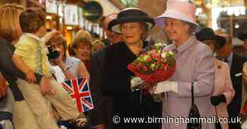When the Queen came to Solihull's Touchwood shopping centre - Birmingham Live