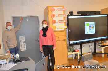 Die Digitalisierung der Lucas-Cranach-Grundschule Kronach kommt mit großen Schritten voran. - Fränkischer Tag