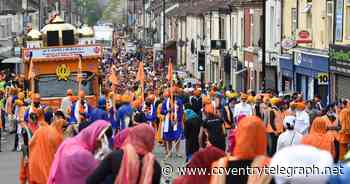 10,000 Sikhs to parade in Coventry as Nagar Kirtan route announced - Coventry Live