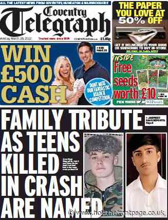 Reach axes Coventry Telegraph's Nuneaton and Warwickshire editions - Journalism News from HoldtheFrontPage - HoldtheFrontPage