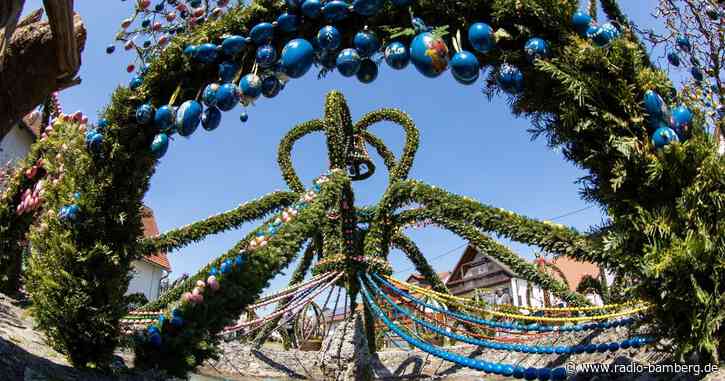 Fränkische Schweiz lockt wieder mit vielen Osterbrunnen