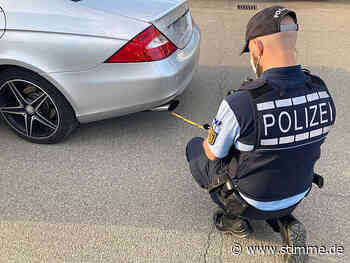 Polizei kontrolliert Poser-Szene in der Region - Heilbronner Stimme