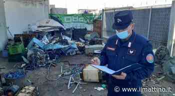 Capua, 900 metri cubi di rifiuti sequestrati in due attività: multe da centomila euro - ilmattino.it