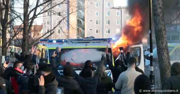 Svezia, ultradestra anti-islamica in piazza. Violenti scontri a Orebro tra manifestanti e polizia: volevano bruciare il Corano