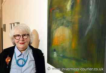Highland artist Lousie Allan has been showcasing her work at an Inverness exhibition - Inverness Courier