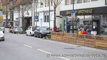 Außengastronomie in Balingen - Apothekerin ärgert sich über Dreck und Lärm - Schwarzwälder Bote
