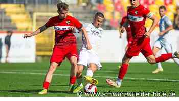 Fußball Regionalliga Südwest - Schwere Hausaufgabe: Balingen empfängt Tabellenführer Elversberg - Schwarzwälder Bote