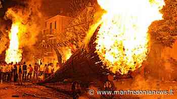 Le Fracchie di San Marco in Lamis, fuoco di speranza - Manfredonia News