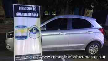 Secuestran un auto registrado en Buenos Aires que estaba abandonado - Comunicación Tucumán