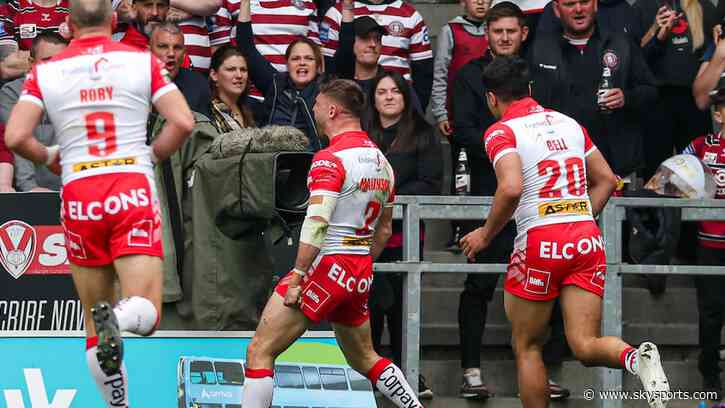 St Helens 22-4 Wigan: Saints silence Warriors in dramatic derby clash - Sky Sports