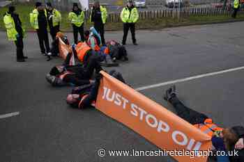 Lancashire pensioner charged after climate demonstration