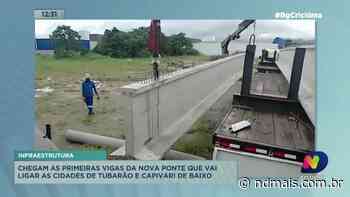 Nova ponte entre Tubarão e Capivari de Baixo começa a virar realidade - ND Mais