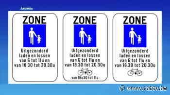 Politie Leuven controleert vanaf 18 april in voetgangerszones - ROB-tv