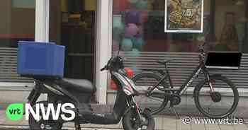 Politie Leuven betrapt acht maaltijdkoeriers met opgedreven brommers - VRT NWS
