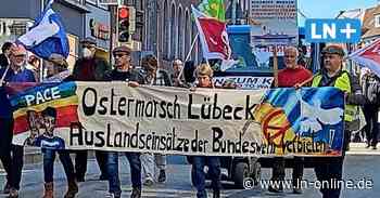 Lübecks Ostermarsch: „Keine Waffen in die Ukraine“