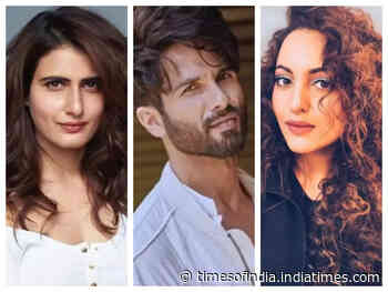 Shahid Kapoor, Fatima Sana Shaikh, Sonakshi Sinha: Actors all set to make their debut in web series - Times of India