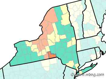 CDC: Broome County has a 'high level' of COVID-19 - WBNG