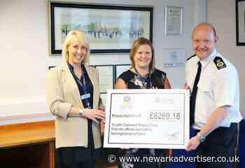 Police raise £6,000 for hospice through Chief's Charity efforts - Newark Advertiser