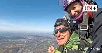 Frei wie ein Vogel – erster Fallschirmsprung mit 93