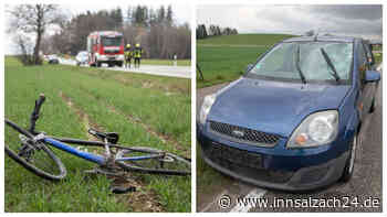 Traunreuter (60) schwer verletzt: Radfahrer bei Palling frontal von Auto erfasst