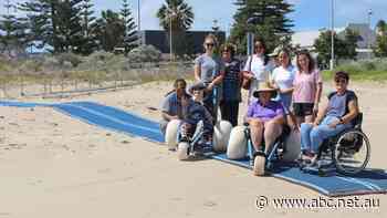 Mobility mats return for good to Champion Bay beach in Geraldton - ABC News