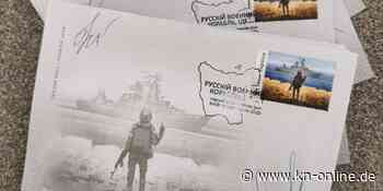 Stinkefinger, Briefmarke und ein Scorpions-Song: Ukrainer verhöhnen Russland