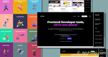 Devtooly - Directory of tools organized by category for frontend devs