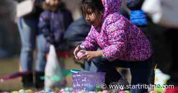 St. Paul Easter Eggstravaganza features children and candy and a bunny, too