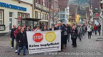 Montagsspaziergänge in Calw - Warum hört der Protest nicht auf? - Schwarzwälder Bote