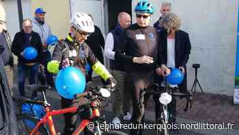 Noeux-les-Mines : Philippe Lambert a lancé son périple de 2864 kilomètres à vélo, vendredi 15 avril - Le Phare dunkerquois