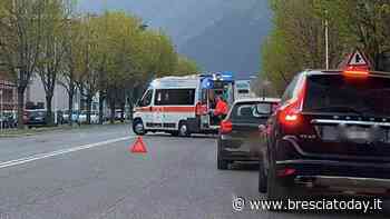 Spaventoso schianto auto-moto sulla Provinciale: due feriti in ospedale - BresciaToday