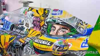 F1, a Imola un'opera d'arte per Senna: sarà esposta durante il GP - La Gazzetta dello Sport