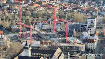 Richtfest auf dem Neuen Campus Inselplatz in Jena - Ostthüringer Zeitung