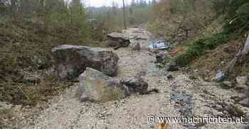 Tonnenschwerer Felssturz vom Traunstein - OÖNachrichten