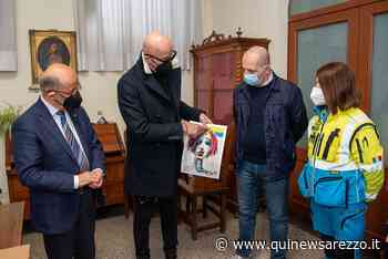 Con un'opera di Pau dei Negrita aiuti all'Ucraina - Qui News Arezzo