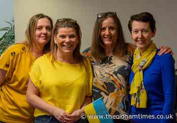 Staff at Oldham firm hold fundraiser for Ukrainian children - The Oldham Times