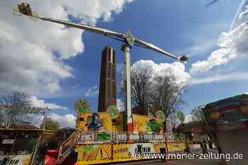 Osterkirmes in Marl wird extrem: Mit 120 Sachen in 42 Meter Höhe - Marler Zeitung
