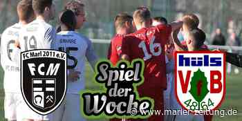 Spiel der Woche: Verrücktes Derby zwischen VfB Hüls und FC Marl - Marler Zeitung