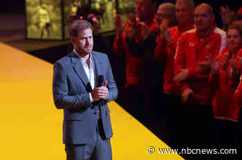 Invictus Games opens with Prince Harry tribute to Ukrainians