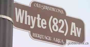 Outlook ‘positive’ for recovery of Edmonton’s Whyte Avenue