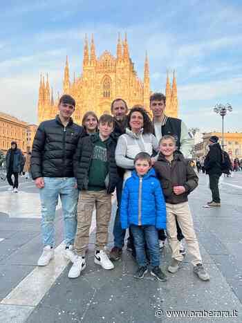 CLUSONE/1 - Paolo, papà di sei figli: “I viaggi sul nostro pulmino a nove posti, accendiamo la musica e cantiamo tutti insieme” - Araberara