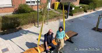 Gemeente maakt nieuwe zitbank van gekapte boom - Het Laatste Nieuws