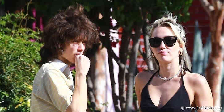 Miley Cyrus & Maxx Morando Share a Kiss During a Day Out in WeHo, Seemingly Confirm Relationship Rumors!