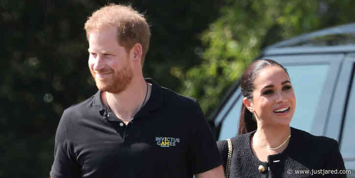 Meghan Markle & Prince Harry Take a Ride in Mini Kiddie Cars at the Invictus Games!
